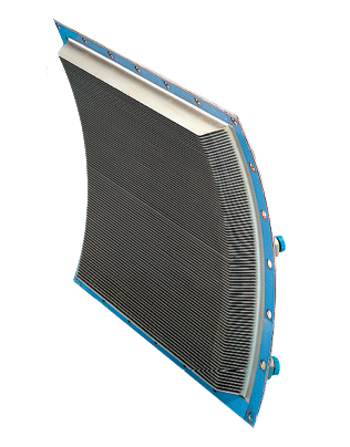 Air-Cooled oil Cooler for Rolls-Royce Engine made by Hughes-Treitler